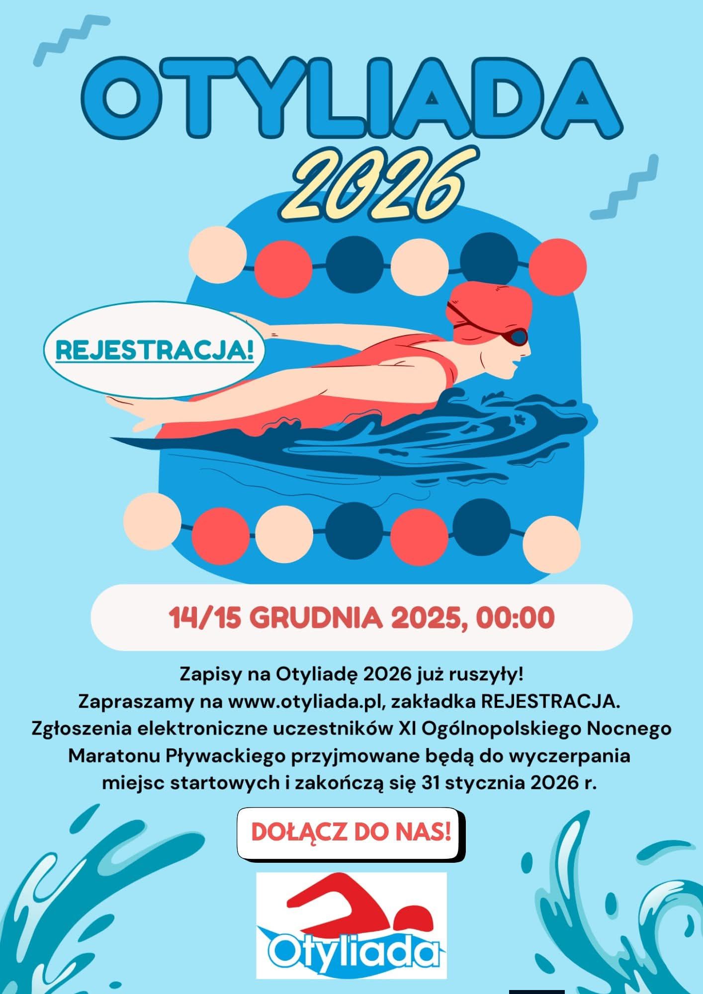 OTYLIADA 2026 - REJESTRACJA