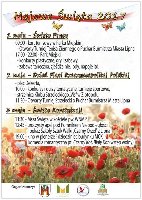 MAJOWE ŚWIĘTA 2017