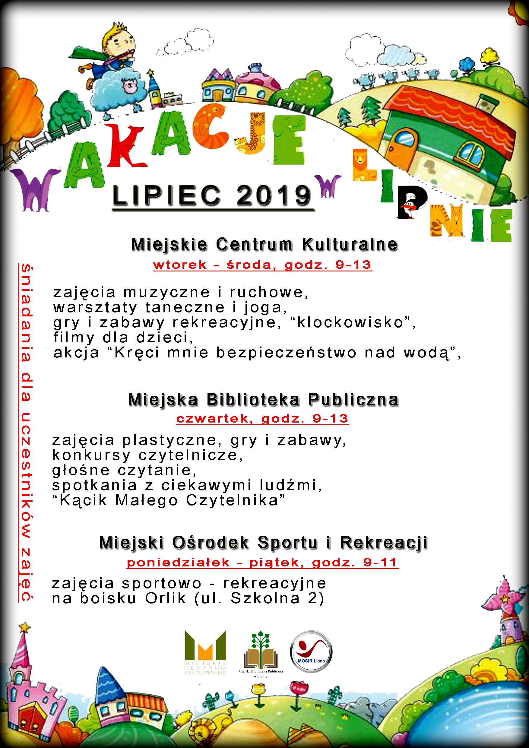 WAKACJE 2019